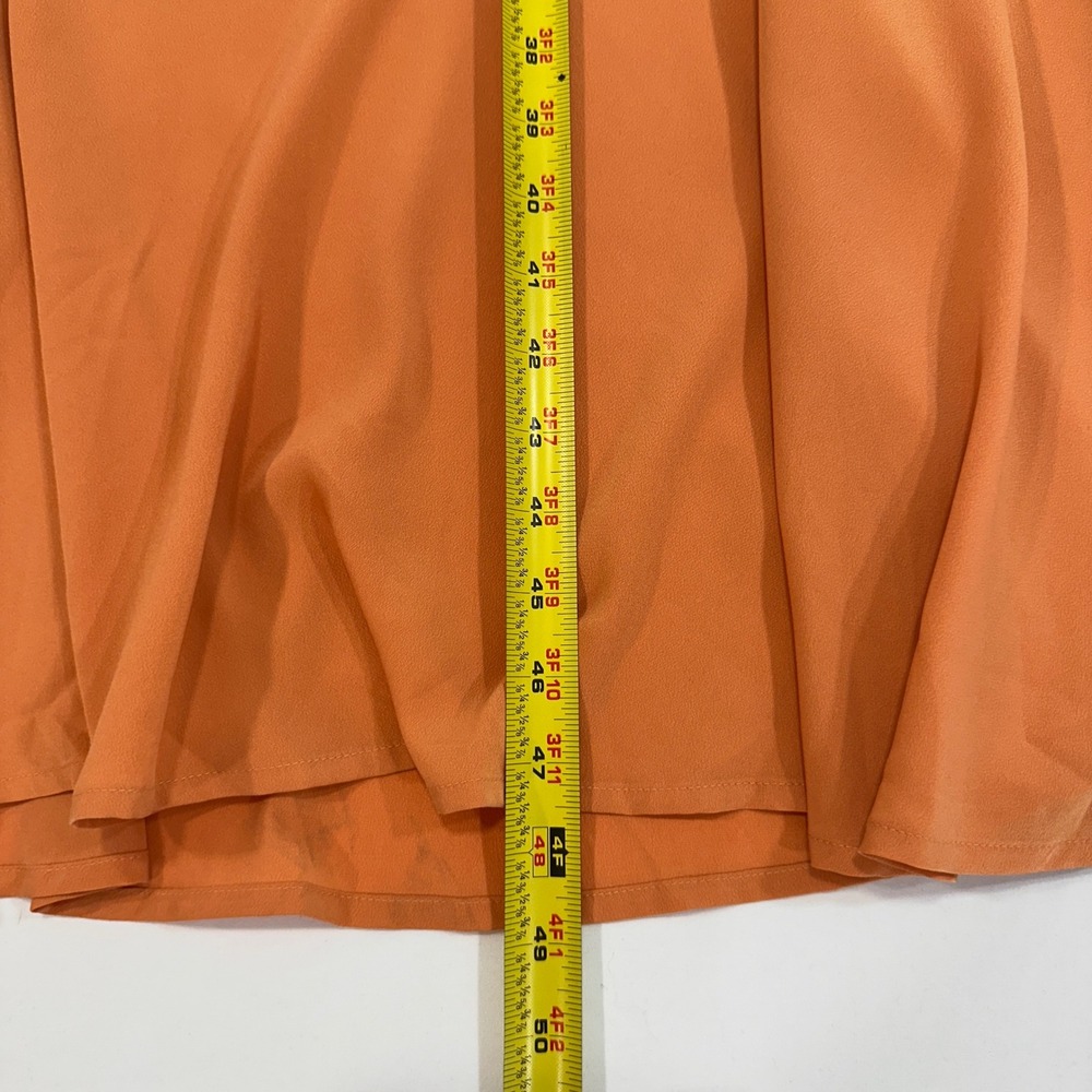 4SI3NNA Orange Midi Dress - Picture 10 of 10